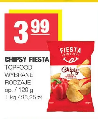 Chipsy Fiesta promocja w SPAR