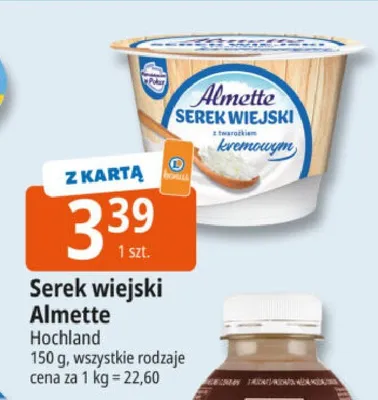 Serek wiejski Almette promocja w Leclerc
