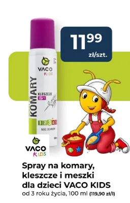 Spray na komary kleszcze i meszki dla dzieci VACO KIDS promocja w PSB Mrówka