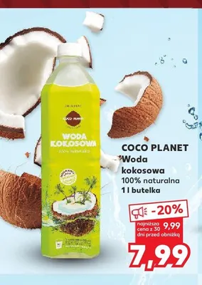 Woda kokosowa Coco Planet 100% naturalna promocja w Kaufland