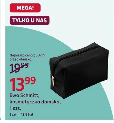 Ewa Schmitt kosmetyczka damska promocja w Rossmann
