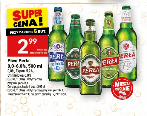Piwo Perła Export 5,2% promocja w Twój Market