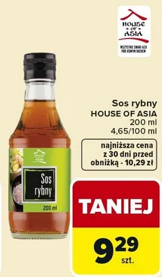 Sos rybny promocja w Carrefour Market