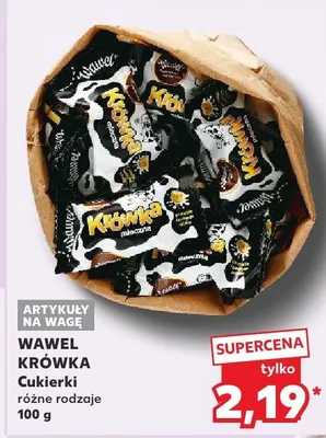 Cukierki różne rodzaje 100g promocja w Kaufland