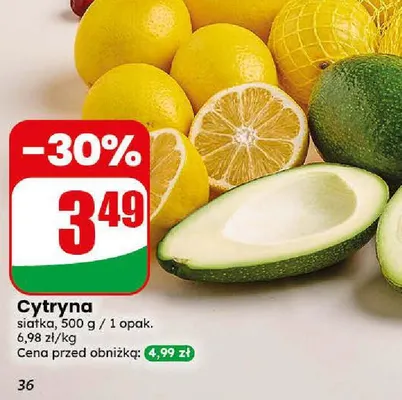 Cytryny promocja w Dino