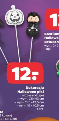 Dekoracja Halloween piki promocja w Netto