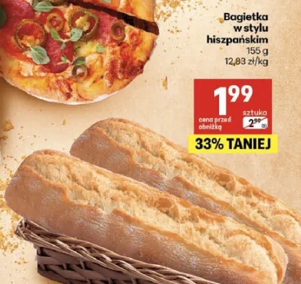 Bagietka w stylu hiszpańskim promocja w Delikatesy Centrum