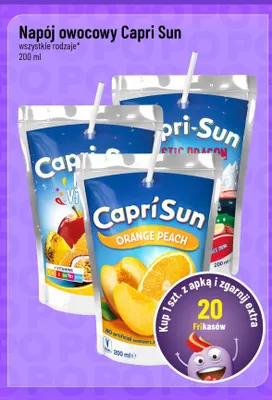 Napój owocowy Capri Sun Orange Peach promocja w POLOmarket