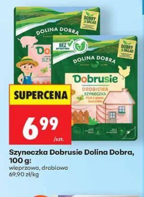 Szyneczka Dobrusie drobiowa Dolina Dobra promocja w Biedronka