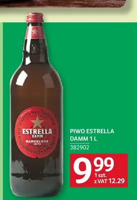 Piwo Estrella Damm promocja w Selgros