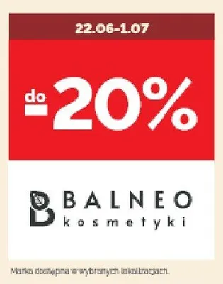Kosmetyki Balneo promocja w Ziko Dermo