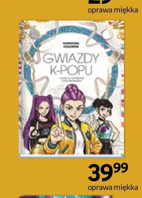 Książka Gwiazdy K-Popu promocja w Empik