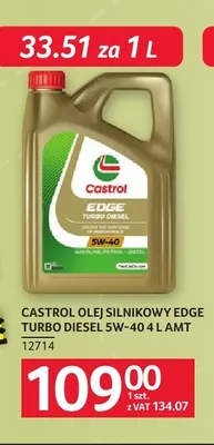 Olej silnikowy Castrol Edge Turbo Diesel 5W-40 promocja w Selgros
