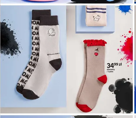 Skarpety Moomin promocja w Empik