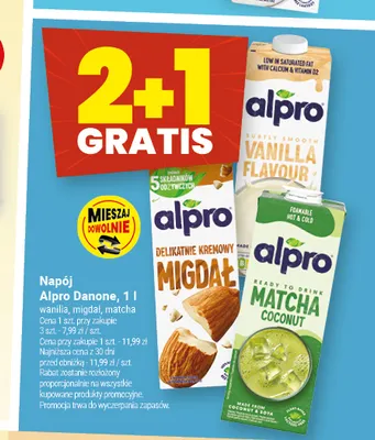 Napój Alpro o smaku matcha promocja w Twój Market