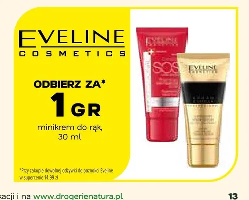 Odżywka do paznokci Eveline promocja w Drogerie Natura