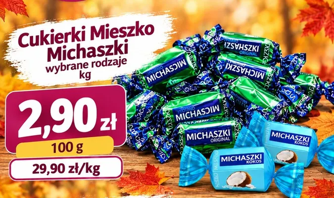 Cukierki Mieszko Michaszki Original promocja w emma MARKET