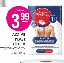 Plaster rozgrzewający z arniką Active Plast promocja w Drogerie Jasmin