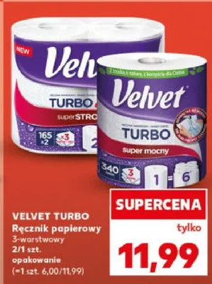 Ręcznik papierowy 3-warstwowy promocja w Kaufland