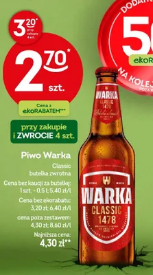 Piwo promocja w Żabka