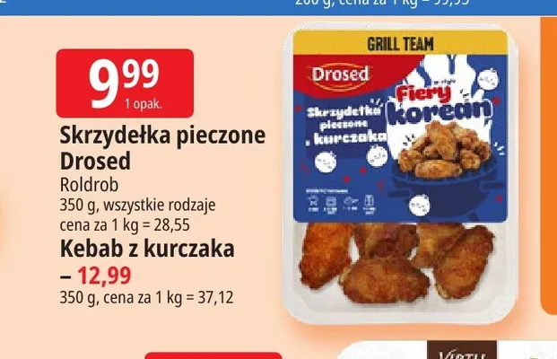 Kebab z kurczaka Drosed Roldrob promocja w Leclerc