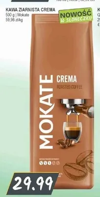 Kawa ziarnista Crema Mokate promocja w Słoneczko