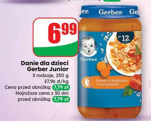 Danie dla dzieci Junior 3 rodzaje promocja w Dino