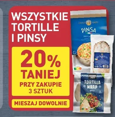 Tortille i Pinsy promocja w Aldi