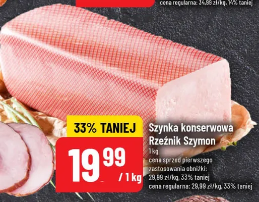 Szynka konserwowa  promocja w POLOmarket