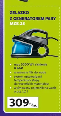 Żelazko z generatorem pary MZE-28 promocja w Auchan