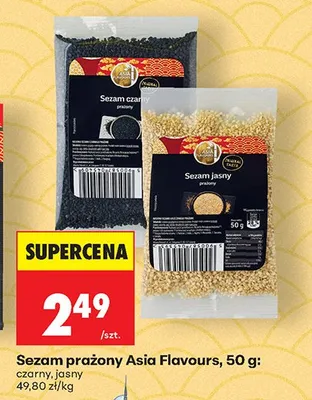 Sezam prażony czarny Asia Flavours promocja w Biedronka