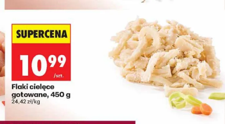 Flaki cielęce gotowane promocja w Biedronka
