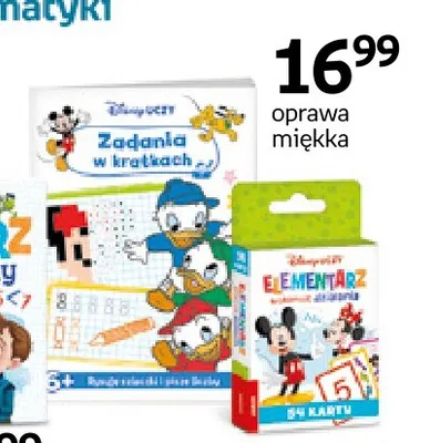 Książka Disney Uczy Zadania w kratkach promocja w Empik