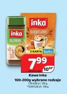 Kawa zbożowa Inka Karmelowa promocja w Delfin