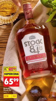Brandy Stock 84 promocja w Biedronka