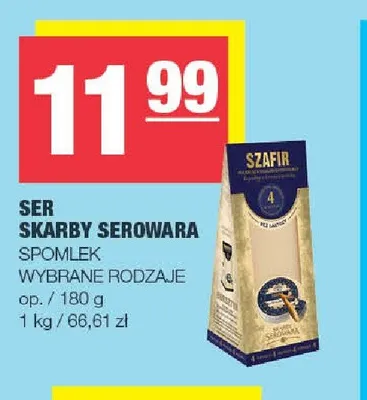 Ser Skarby Serowara Spomlek promocja w SPAR