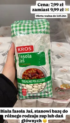 Fasola Jaś promocja w Dino