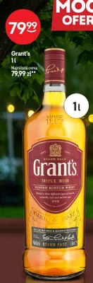 Whisky Grant's Triple Wood promocja w Żabka