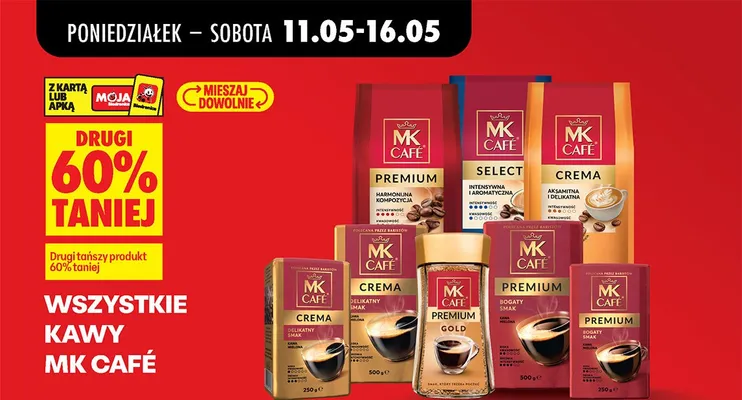 Kawa MK Café Premium Gold promocja w Biedronka