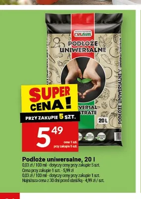 Podłoże uniwersalne Polka promocja w Twój Market