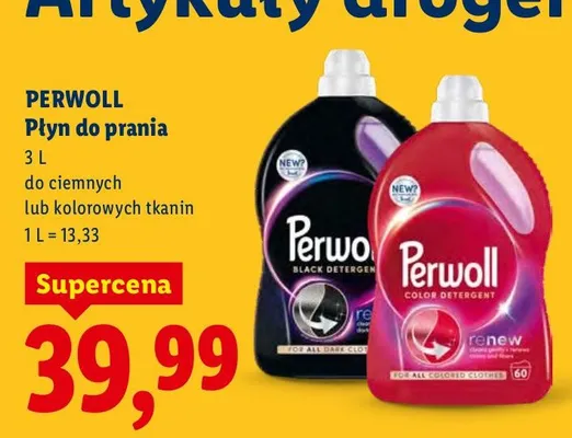 Płyn do prania do ciemnych lub kolorowych tkanin promocja w Lidl