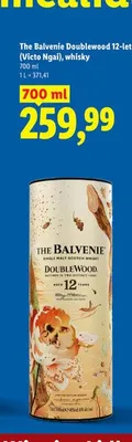 Whisky The Balvenie Doublewood 12-letni Victo Ngai promocja w Lidl