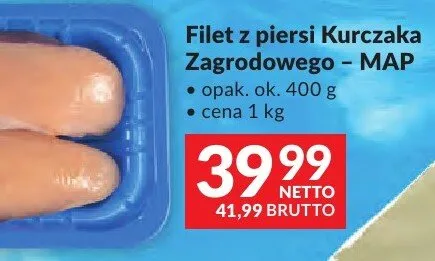 Filet z piersi Kurczaka Zagrodowego MAP promocja w Makro