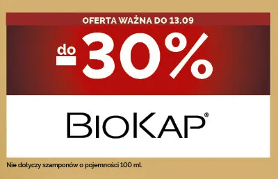 Kosmetyki Biokap promocja w Ziko Dermo