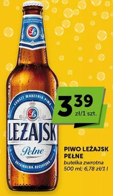 Piwo Leżajsk Pełne promocja w Groszek
