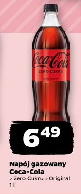 Napój gazowany Coca-Cola Original promocja w Netto