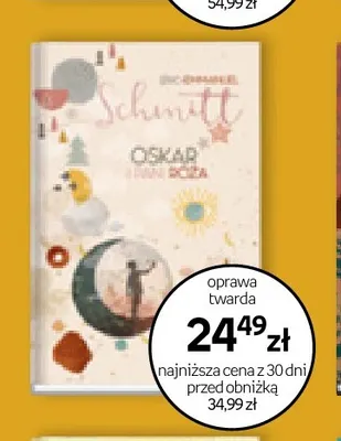 Książka Oskar i pani Róża oprawa twarda Éric-Emmanuel Schmitt promocja w Empik