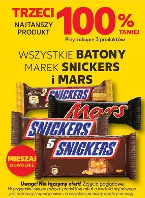 Baton Snickers promocja w Kaufland