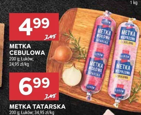 Metka tatarska Łuków promocja w Stokrotka
