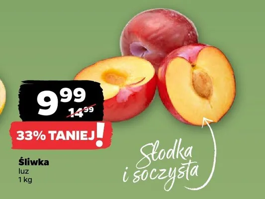 Śliwka luz promocja w Netto
